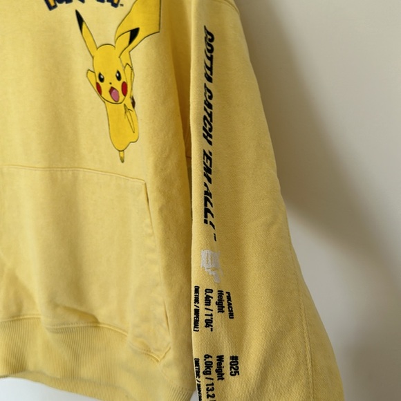 Zara Unisex Pokemon Hoodie sweatshirt size 8 - Picture 3 of 7